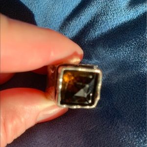 Smoky Quartz Ring by Silpada